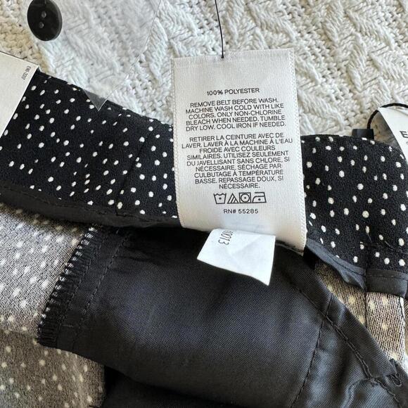 Express Women's Polka Dot Ankle Trousers Pants - Size 2P - Picture 3 of 9